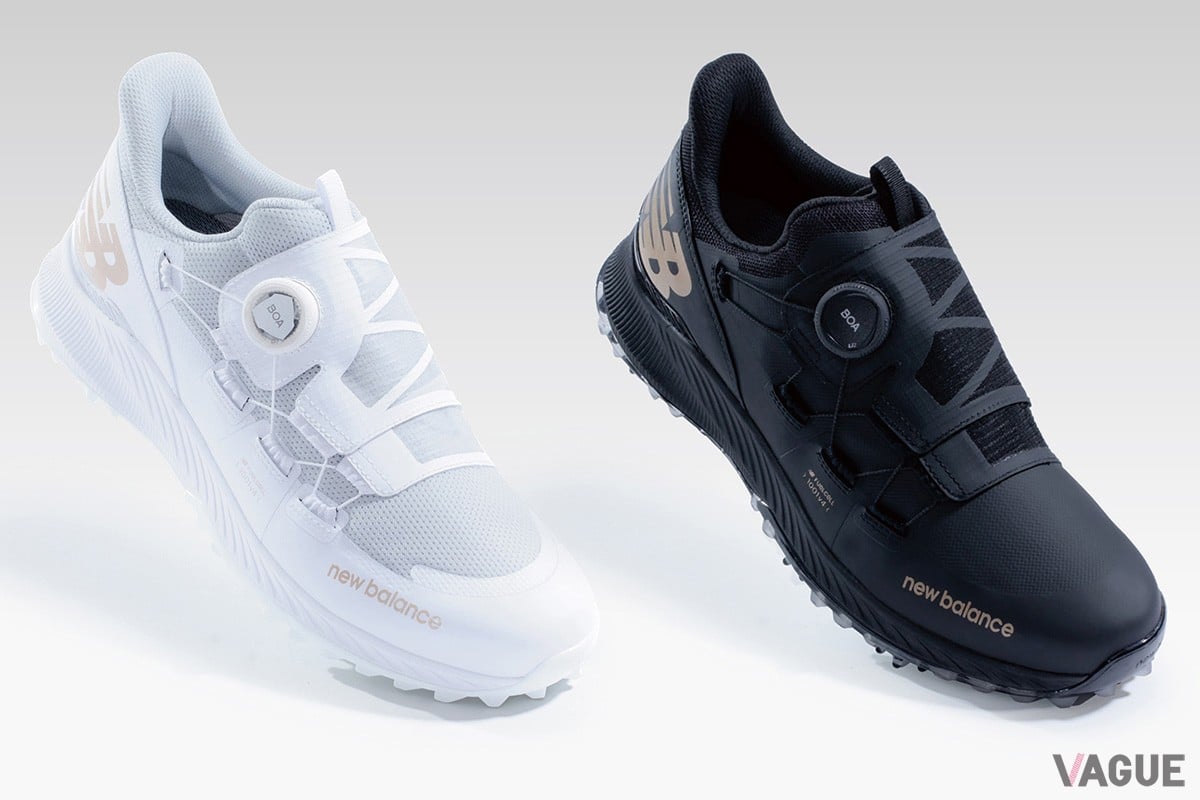 華やかなコーデを楽しめるニューバランスの人気ゴルフシューズ