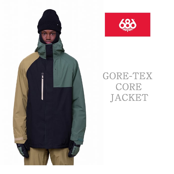 686 six eight six 24/25 Collection『 GORE-TEX CORE SHELL JACKET