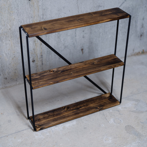 値下げ！】スリムラック アイアンシェルフ 男前 インダストリアル 多肉