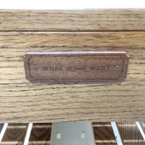 WHAT WE WANT (ワットウィーウォント) アウトドアテーブル ナラ WWW