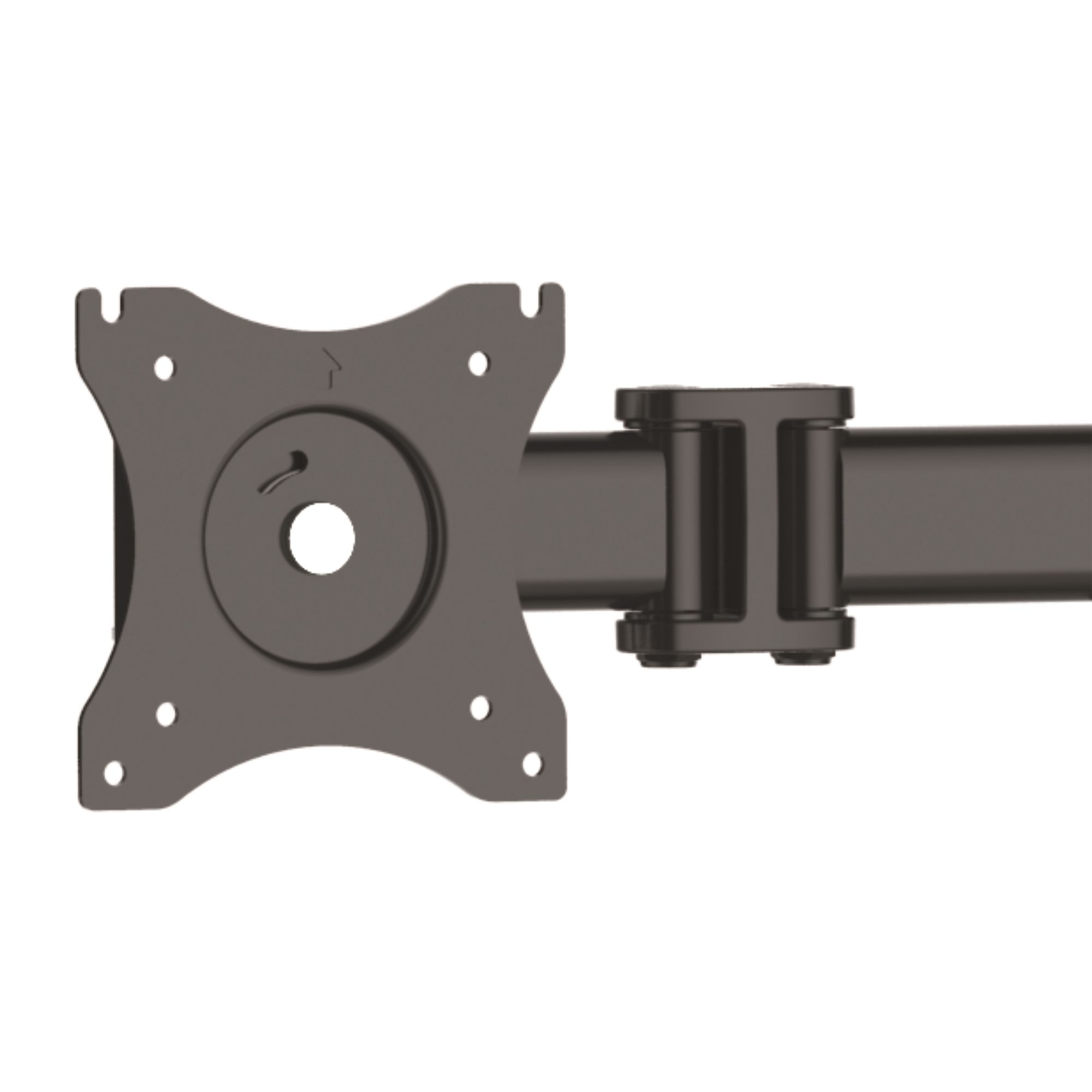 モニタースタンド／置き型／4画面（2x2）／最大27インチ／耐荷重各8kg