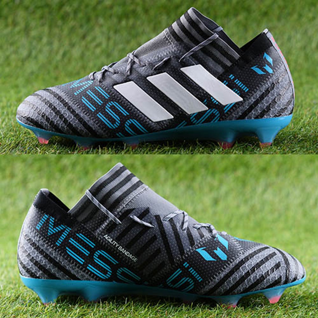 adidas アディダス ネメシス メッシ 17.1 FG/AG(グレー×グリーン