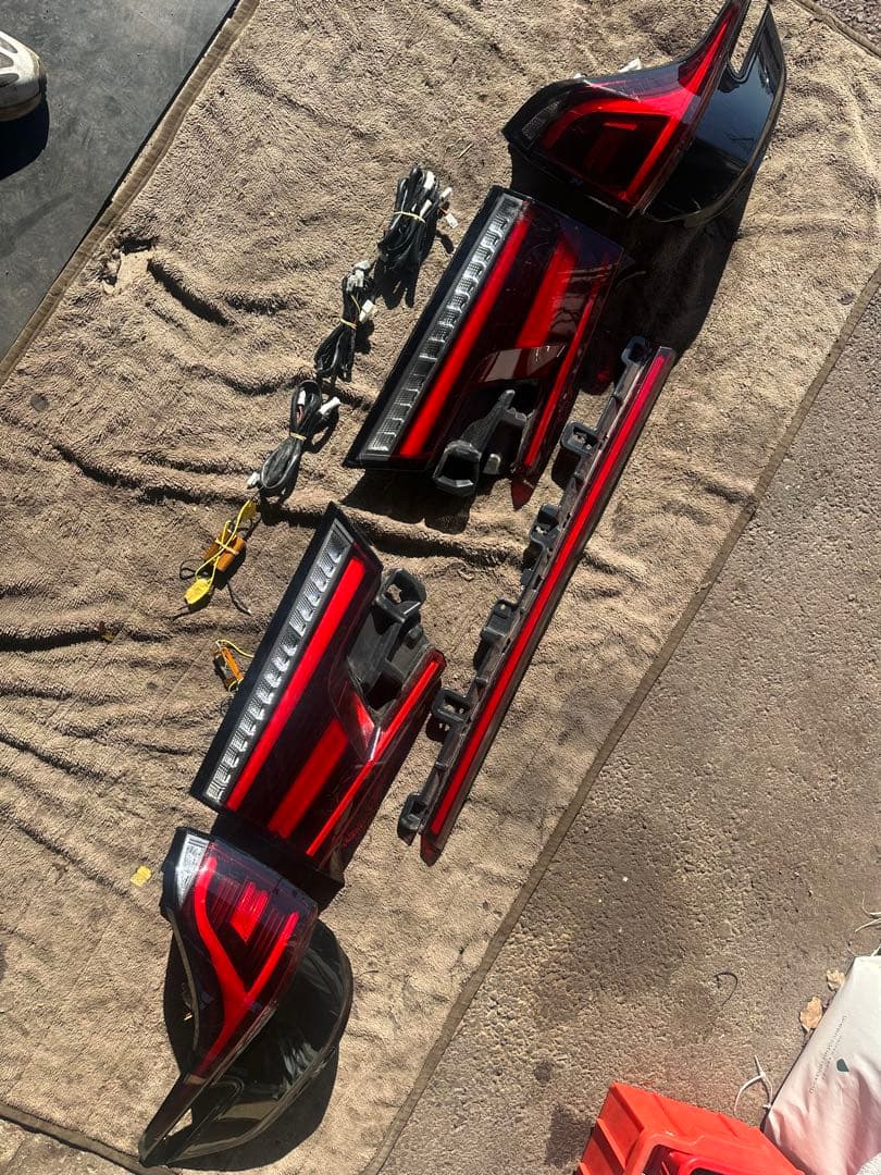 アルファード　ヴェルファイア 30 クリスタルアイ　ファイバーテール　前期 30系 アルファード ヴェルファイア クリスタルアイ NEWスタイル