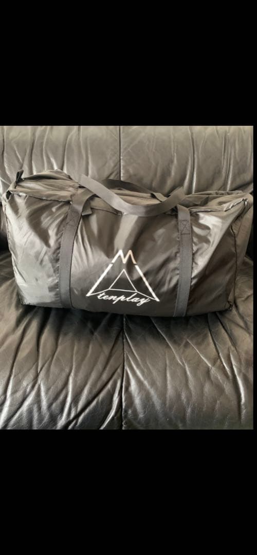 tenplay GーTENTーM170ブラック ドーム型テント】Tenplay ドーム型シェルターテントG-TENT-M170