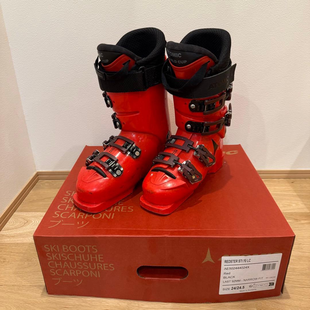 スキー ATOMIC. REDSTER STI 70 LC 24/24.5cm ヨドバシ.com - アトミック ATOMIC REDSTER STI 70 LC AE502444024X