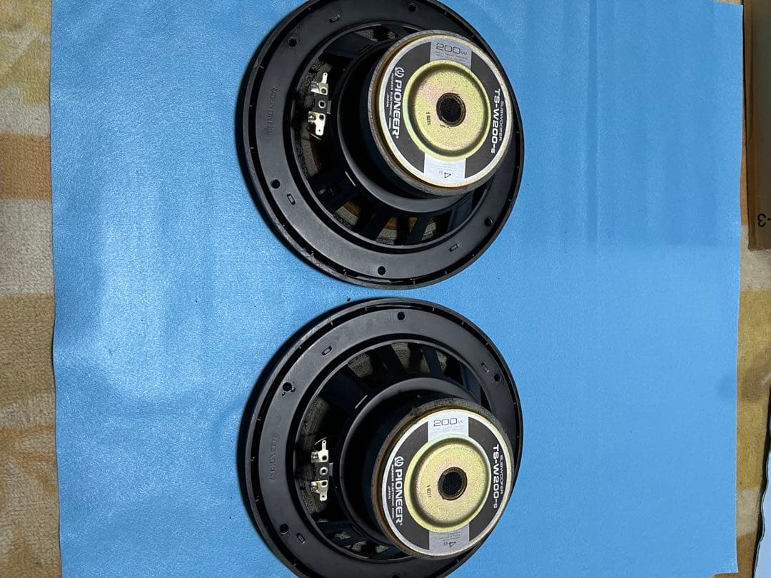 Pioneer TS-W200 -sサブウーファー2個音出しテスト済み